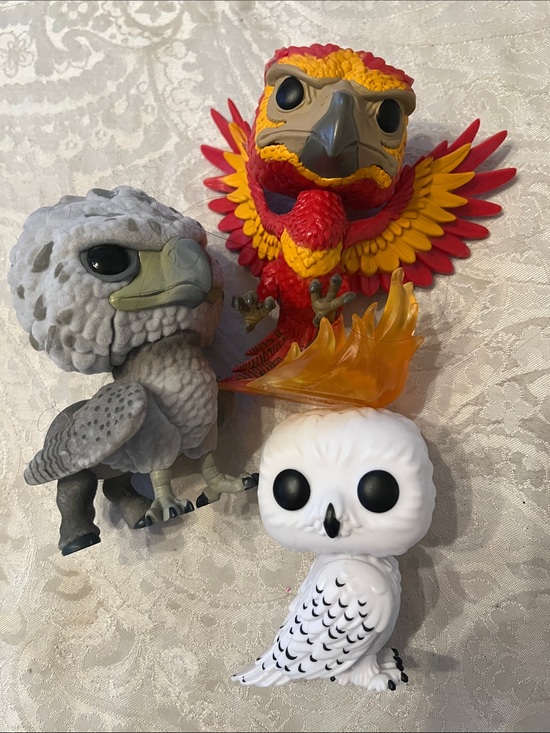 Funko Other - Funko Pop Harry Potter Trio Figures - Red, Gray & White in EUC